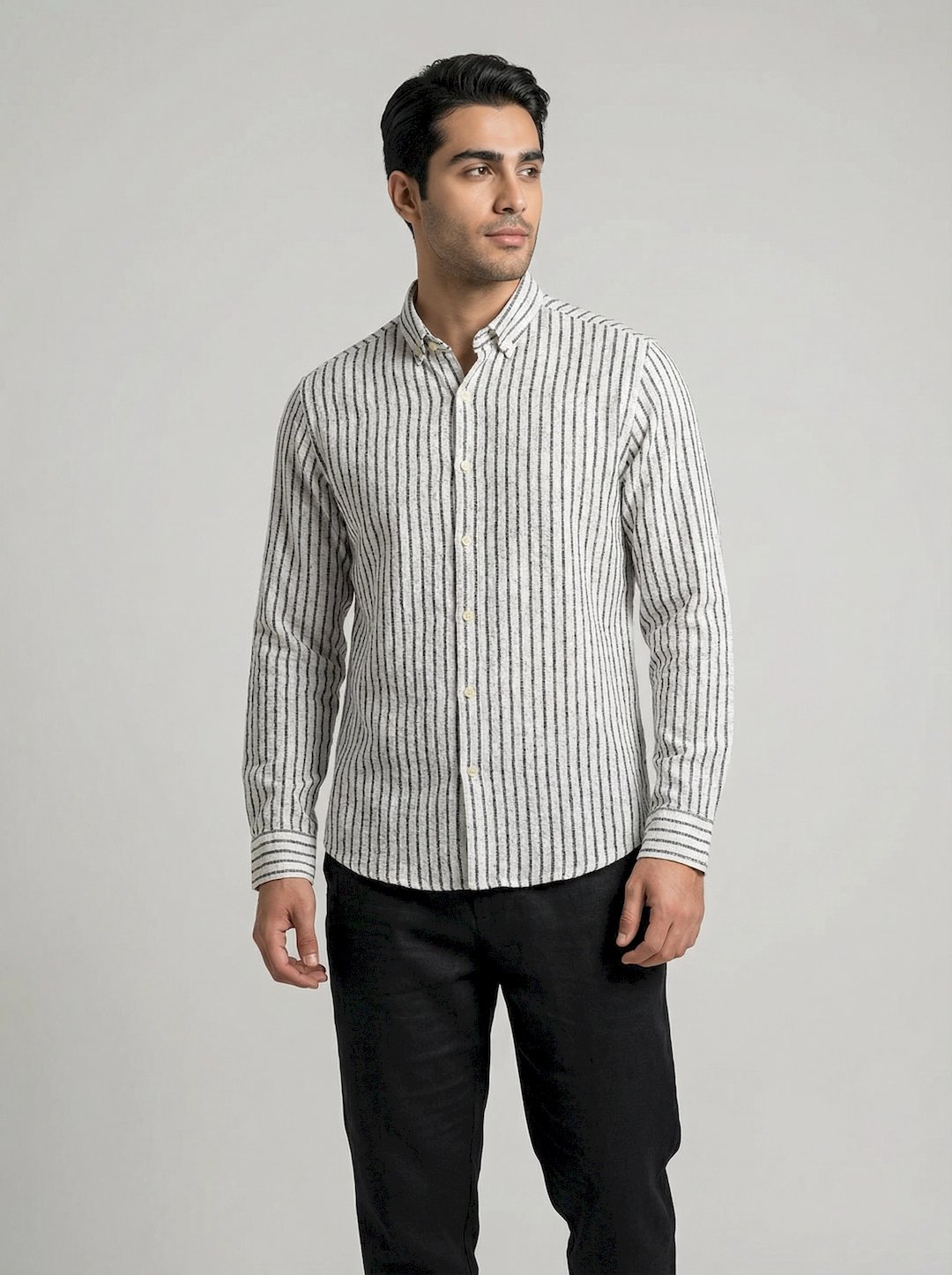 پیراهن راه راه مردانه 3839